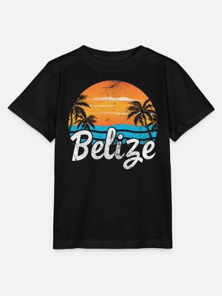 Belize - Stanley/Stella Kinder T-Shirt MINI CREATOR - Schwarz