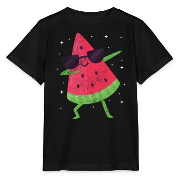 Watermelon - Stanley/Stella MINI CREATOR Kids’ T-Shirt - black - Front - Mikhail (115cm)
