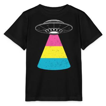 Alien - Stanley/Stella MINI CREATOR Kids’ T-Shirt - black - Front - Mikhail (115cm)