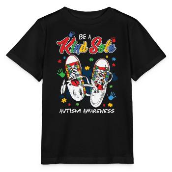 Autismus Awareness Day Autist Geschenk - Stanley/Stella Kinder T-Shirt MINI CREATOR  - Schwarz - Vorne - Mikhail (115cm)