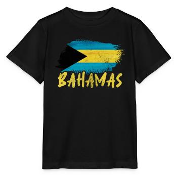 Bahamas - Stanley/Stella MINI CREATOR Kids’ T-Shirt - black - Front - Mikhail (115cm)