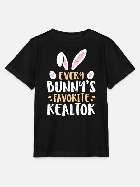 Immobilienmakler - Stanley/Stella Kinder T-Shirt MINI CREATOR  - Schwarz