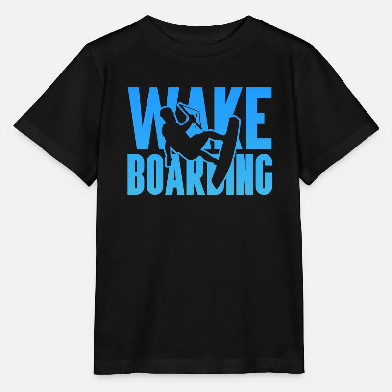 Wakeboard Wakeboarder Wakeboarding Geschenk - Stanley/Stella Kinder T-Shirt MINI CREATOR  - Schwarz