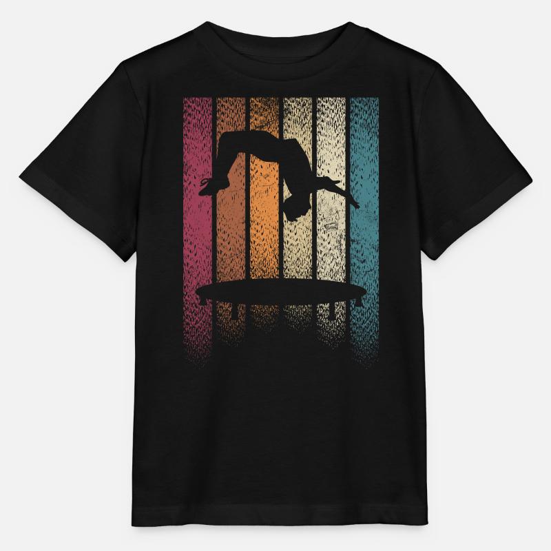 Backflip - Stanley/Stella Kinder T-Shirt MINI CREATOR - Schwarz