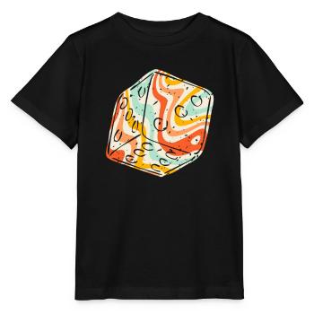 Jeu de société Jeux de société Jeux de nuit Jeux Cadeau - T-shirt bio MINI CREATOR Stanley/Stella Enfant - noir - Devant - Mikhail (115cm)