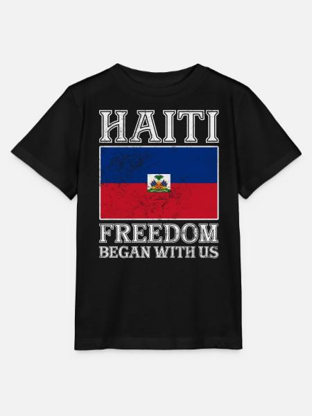 Haiti - Stanley/Stella Kinder T-Shirt MINI CREATOR - Schwarz