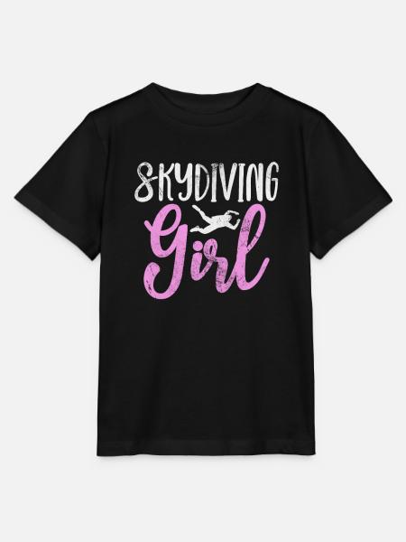 Skydive - Stanley/Stella Kinder T-Shirt MINI CREATOR - Schwarz