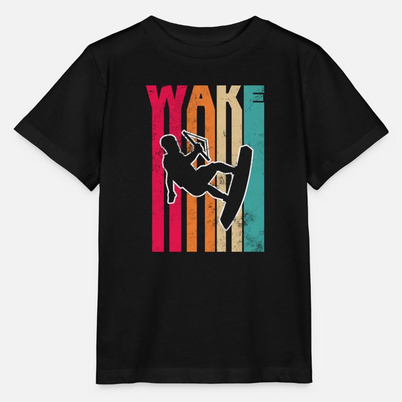Wakeboard - Stanley/Stella Kinder T-Shirt MINI CREATOR  - Schwarz