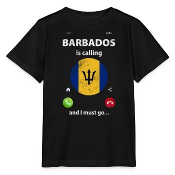 Barbados - Stanley/Stella MINI CREATOR Kids’ T-Shirt - black - Front - Mikhail (115cm)
