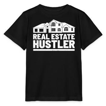 Immobilienmakler - Stanley/Stella Kinder T-Shirt MINI CREATOR  - Schwarz - Vorne - Mikhail (115cm)