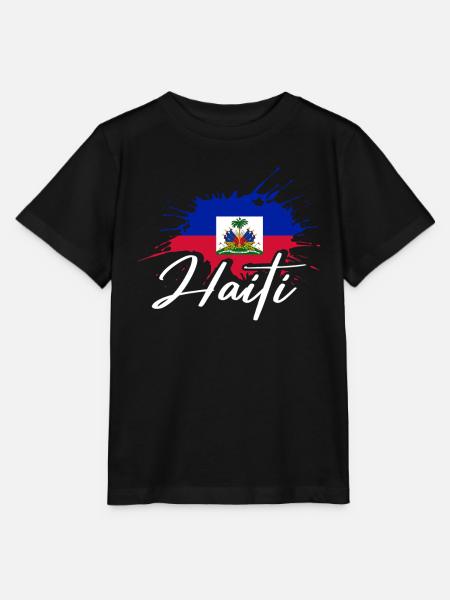 Haiti Haitianer Karibik Urlaub - Stanley/Stella Kinder T-Shirt MINI CREATOR - Schwarz