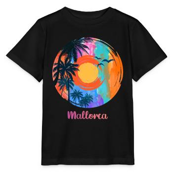 Ich liebe Mallorca - Stanley/Stella Kinder T-Shirt MINI CREATOR  - Schwarz - Vorne - Mikhail (115cm)