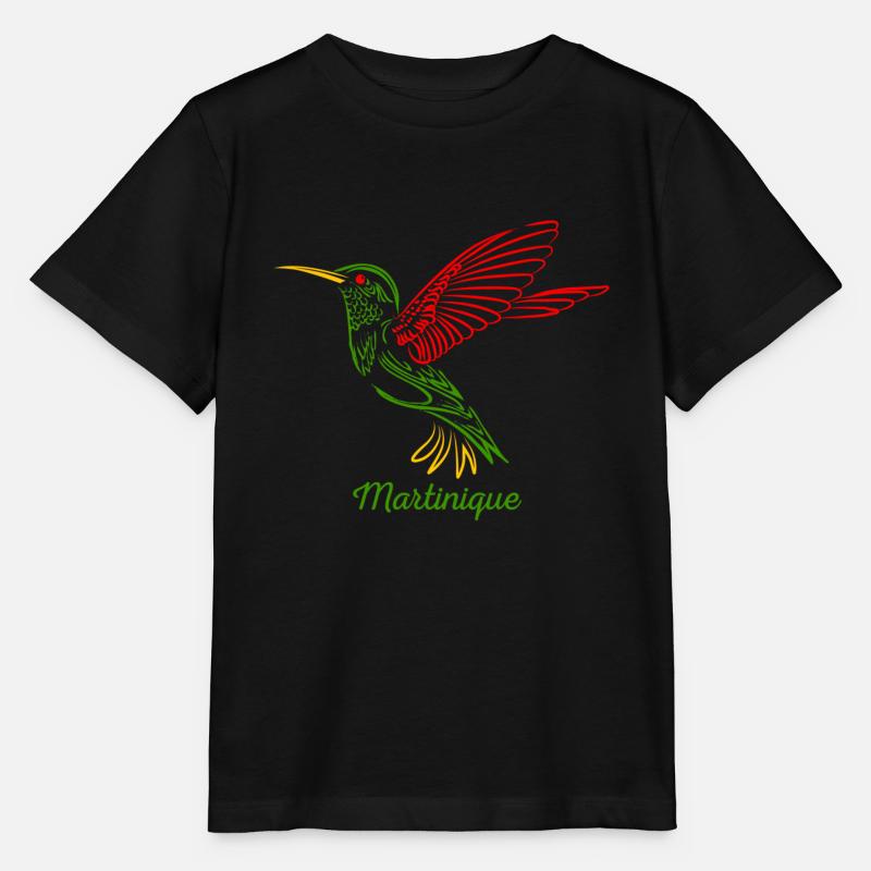 colibri_Martinique - T-shirt bio MINI CREATOR Stanley/Stella Enfant - noir