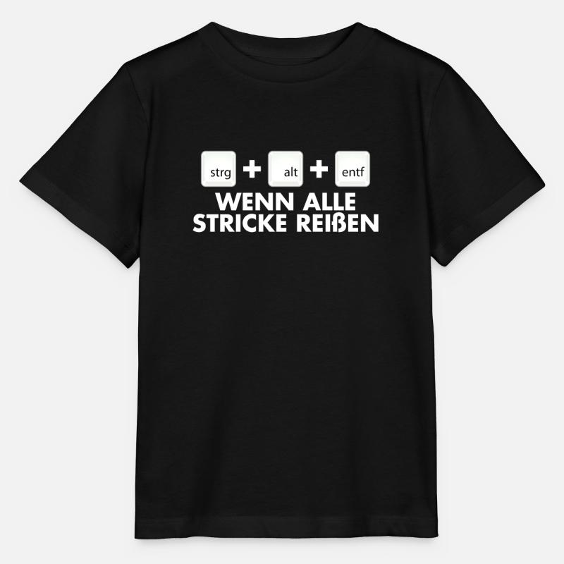 Computer Humor - Stanley/Stella Kinder T-Shirt MINI CREATOR  - Schwarz