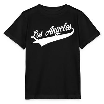los angeles - Stanley/Stella Kinder T-Shirt MINI CREATOR  - Schwarz - Vorne - Mikhail (115cm)