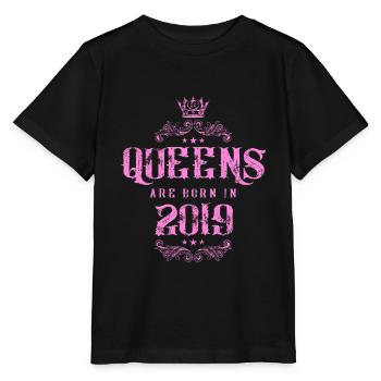 born in 2019 - Stanley/Stella MINI CREATOR Kids’ T-Shirt - black - Front - Mikhail (115cm)
