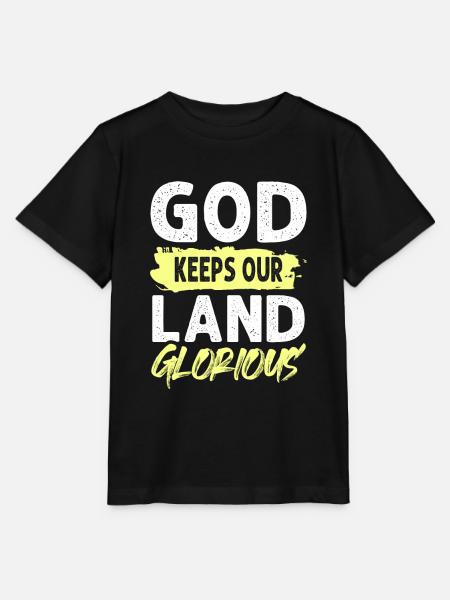 gott bibel spruch - Stanley/Stella Kinder T-Shirt MINI CREATOR - Schwarz
