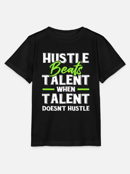talent hustle - Stanley/Stella Kinder T-Shirt MINI CREATOR  - Schwarz