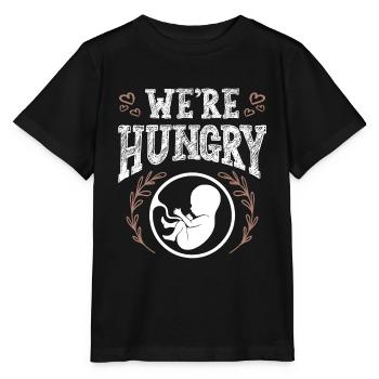 baby hungrig - Stanley/Stella Kinder T-Shirt MINI CREATOR  - Schwarz - Vorne - Mikhail (115cm)