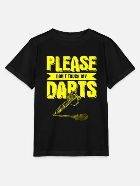 darts spiel - Stanley/Stella Kinder T-Shirt MINI CREATOR  - Schwarz