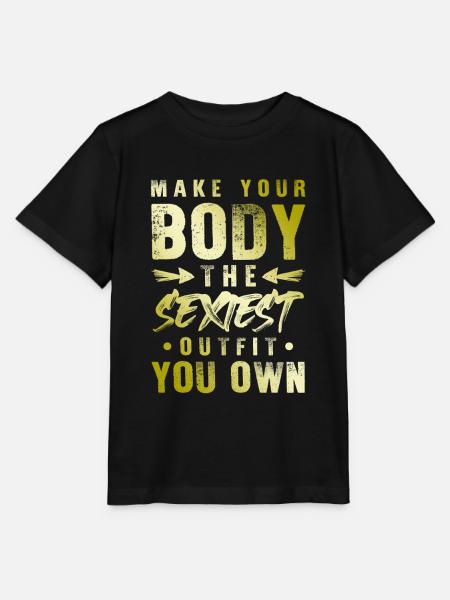 ich bin dein gott - Stanley/Stella Kinder T-Shirt MINI CREATOR  - Schwarz