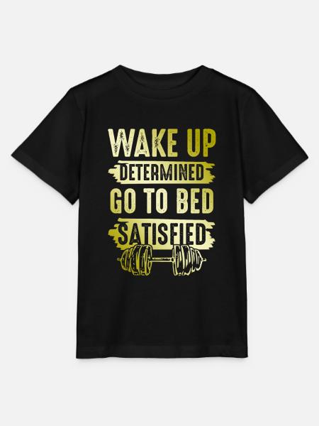 sei stark gott bibel - Stanley/Stella Kinder T-Shirt MINI CREATOR - Schwarz