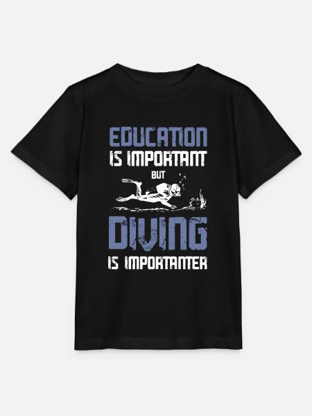 ausbildung tauchen - Stanley/Stella Kinder T-Shirt MINI CREATOR - Schwarz