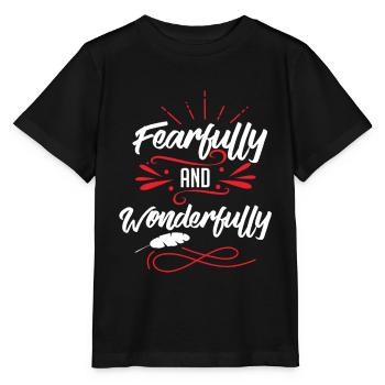 bibel spruch verse - Stanley/Stella Kinder T-Shirt MINI CREATOR  - Schwarz - Vorne - Mikhail (115cm)