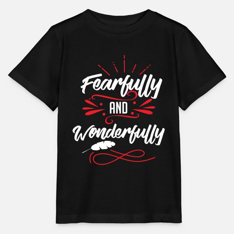 bibel spruch verse - Stanley/Stella Kinder T-Shirt MINI CREATOR  - Schwarz