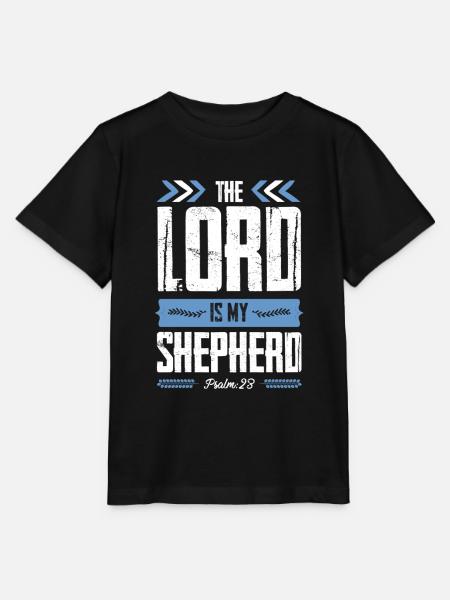 bibel spruch hirte - Stanley/Stella Kinder T-Shirt MINI CREATOR - Schwarz