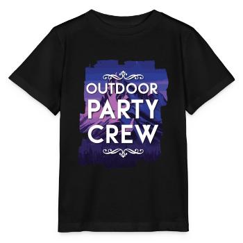 Équipe de fête en plein air - T-shirt bio MINI CREATOR Stanley/Stella Enfant - noir - Devant - Mikhail (115cm)