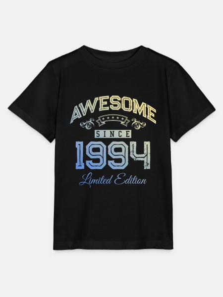 1994 awesome since - Stanley/Stella Kinder T-Shirt MINI CREATOR - Schwarz
