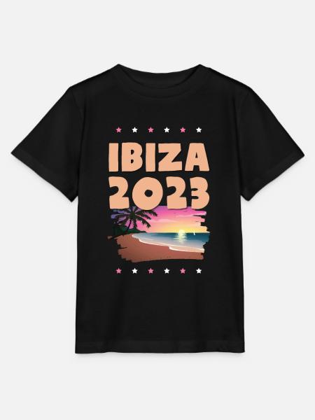 Ibiza 2023 - Stanley/Stella Kinder T-Shirt MINI CREATOR - Schwarz