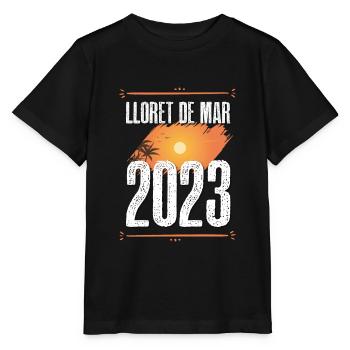Lloret De Mar 2023 - Stanley/Stella Kinder T-Shirt MINI CREATOR  - Schwarz - Vorne - Mikhail (115cm)