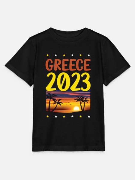 Greece 2023 - Stanley/Stella Kinder T-Shirt MINI CREATOR - Schwarz