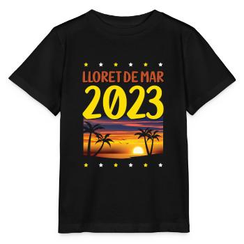 Lloret de Mar 2023 - T-shirt bio MINI CREATOR Stanley/Stella Enfant - noir - Devant - Mikhail (115cm)