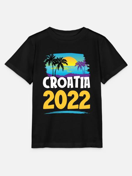 Croatia 2023 - Stanley/Stella Kinder T-Shirt MINI CREATOR - Schwarz
