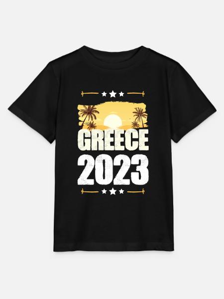 Greece 2023 - Stanley/Stella Kinder T-Shirt MINI CREATOR - Schwarz