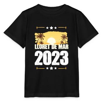 Lloret de Mar 2023 - T-shirt bio MINI CREATOR Stanley/Stella Enfant - noir - Devant - Mikhail (115cm)