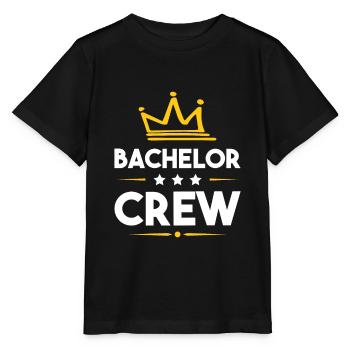 Bachelor Crew - Stanley/Stella Kinder T-Shirt MINI CREATOR  - Schwarz - Vorne - Mikhail (115cm)