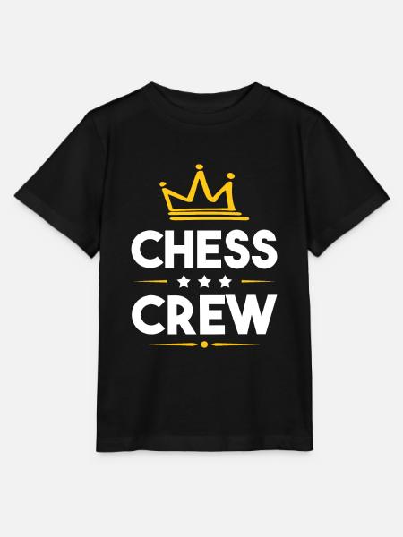 Chess Crew - Stanley/Stella Kinder T-Shirt MINI CREATOR  - Schwarz