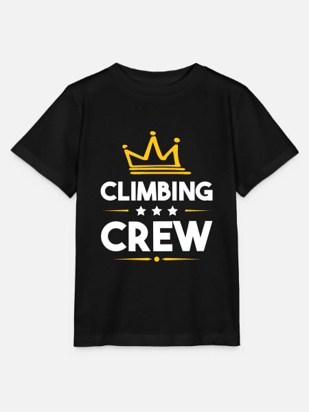 Climbing Crew - Stanley/Stella Kinder T-Shirt MINI CREATOR  - Schwarz