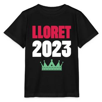 Lloret De Mar 2023 Krone - Stanley/Stella MINI CREATOR Kids’ T-Shirt - black - Front - Mikhail (115cm)