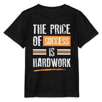 Success Hard Work - Stanley/Stella MINI CREATOR Kids’ T-Shirt - black - Front - Mikhail (115cm)