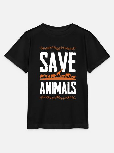 tierschutz tierschützer - Stanley/Stella Kinder T-Shirt MINI CREATOR  - Schwarz