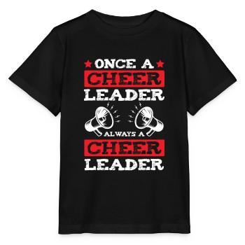 cheerleading witziger spruch - Stanley/Stella Kinder T-Shirt MINI CREATOR  - Schwarz - Vorne - Mikhail (115cm)