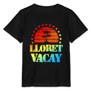 Tourisme Lloret De Mar - T-shirt bio MINI CREATOR Stanley/Stella Enfant - noir - Devant - Mikhail (115cm)