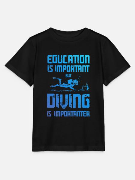ausbildung tauchen - Stanley/Stella Kinder T-Shirt MINI CREATOR  - Schwarz