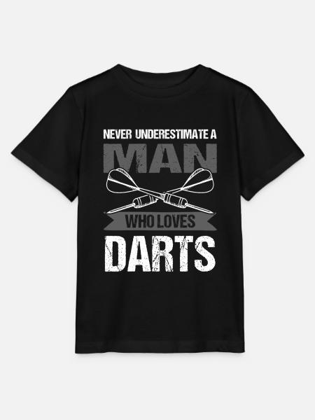 mann dart liebe - Stanley/Stella Kinder T-Shirt MINI CREATOR  - Schwarz
