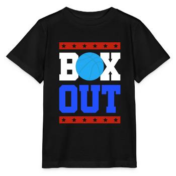 Basketball Sport Slogan - T-shirt bio MINI CREATOR Stanley/Stella Enfant - noir - Devant - Mikhail (115cm)